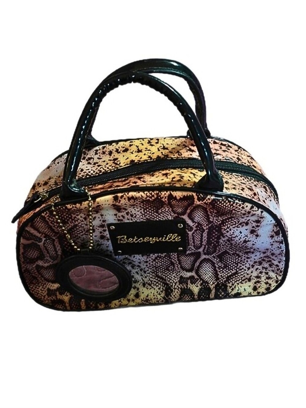 Betsey Johnson Betseyville Y2K Makeup Bag